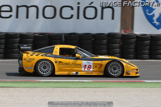 2007-06-24 Monza 546 Corvette C5R - FIA GT Championship